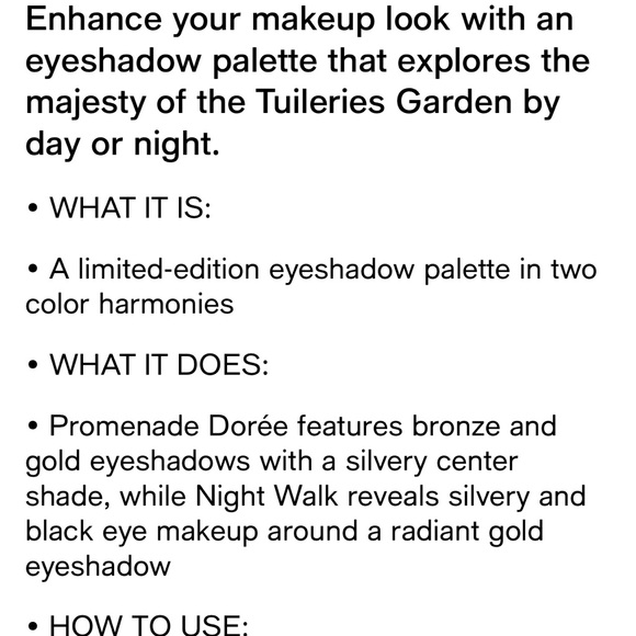 Dior Limited Edition Eyeshadow Pallete - Picture 3 of 10